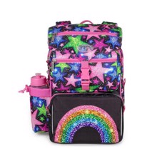 Jeva Begynder skoletaske 0. - 2. klasse Rainbow Glitter