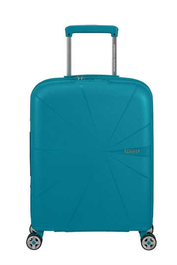 American Tourister Starvibe Kabinekuffert med exp. 55 cm I Turkis