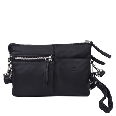 Adax Amalfi combi clutch Oxana i Sort