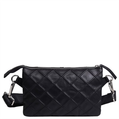 Adax Amalfi Gisele Combi Clutch i Sort Læder