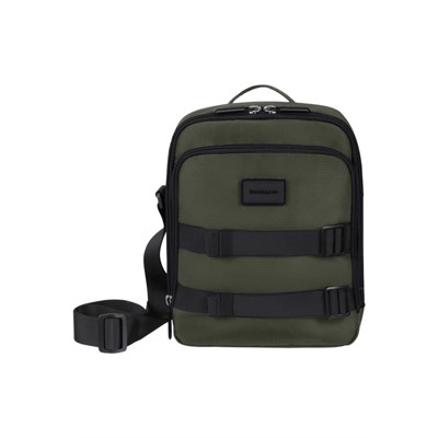 Samsonite Sackmod Unisex Skuldertaske Olivengrøn