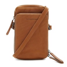 The Chesterfield Brand Hamilton Mobiltaske i Cognacfarvet Læder