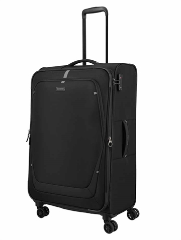 Travelite Umbria  Stor Sort Kuffert 77 cm 