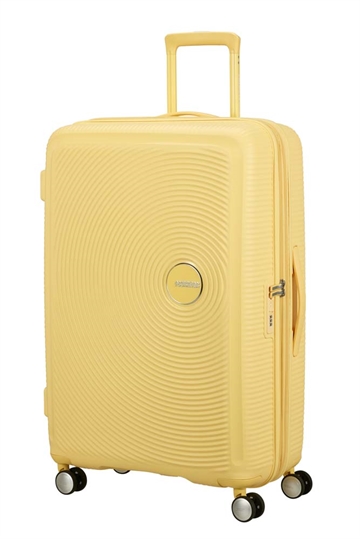 American Tourister Soundbox Stor Pastelgul Kuffert Exp. 77 cm 