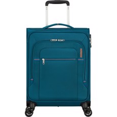 American Tourister Crosstrack Turkisblå Kabinekuffeter 55 cm M/4 Hjul