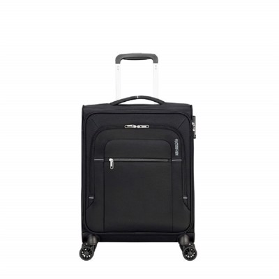 American Tourister Crosstrack Sort Kabinekuffeter 55 cm m/4 Hjul