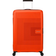 American Tourister Aerostep Stor Orange Kuffert 77 cm m/4 hjul