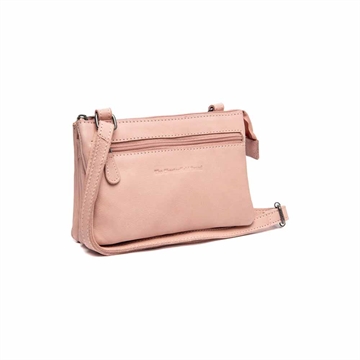 Chesterfield Osaka Clutch i Læder I Vintage Rose