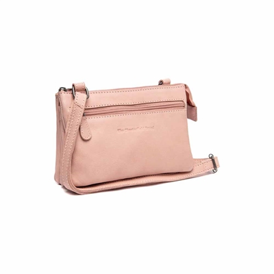 Chesterfield Osaka Clutch i Læder I Vintage Rose