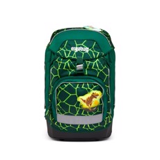 Ergobag Prime Sæt Skoletaske Grøn Dinosaurus