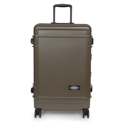 Eastpak RESIST\'R Stor Armygrøn Kuffert m/Dobbelt TSA-kodelås