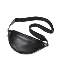 Markberg Sort bumbag Elinor i læder
