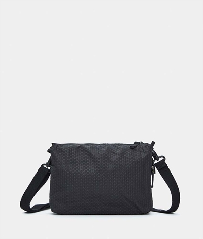 Mandarina Duck Foldbar Crossover i Sort Recykled Polyester