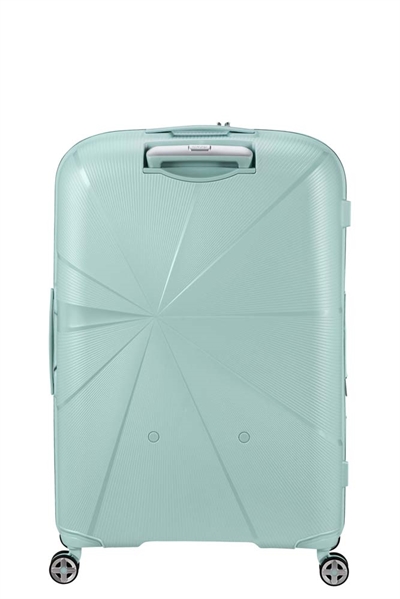 American Tourister Starvibe Kuffert Exp. 77 cm I Metallic Surf Blue