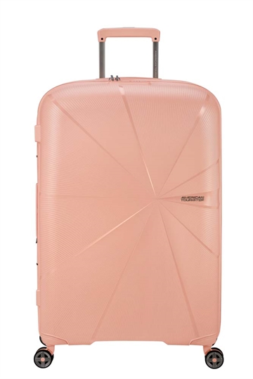 American Tourister Starvibe Kuffert Exp. 77 cm I Metallic Peach