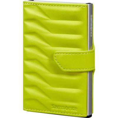 Samsonite Alu Fit Kortholder Slide-Up Wallet Proxis I Lime