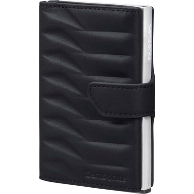 Samsonite Alu Fit Sort Kortholder Slide-Up Wallet Proxis 