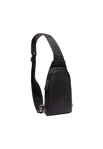 The Chesterfield Brand  Bowey Slingbag i Sort Læder 