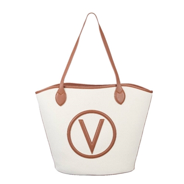 Valentino Covent Shopper og Taske i Beige/Cognac