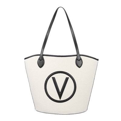 Valentino Covent Shopper og Taske i Natur/Sort