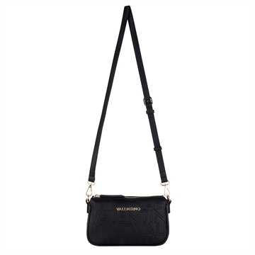 Valentino Pansy Crossover med 2 remme I Sort