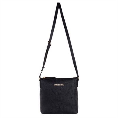 Valentino Pansy Crossover i Sort Logopræget