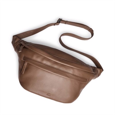 Markberg Bay Stor Bumbag I Major Brown Skind