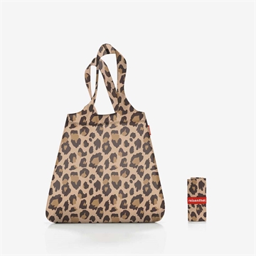 Reisenthel Mini Maxi Shopper, Foldenet i Leopardprint