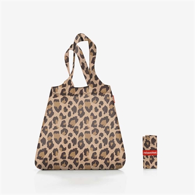 Reisenthel Mini Maxi Shopper, Foldenet i Leopardprint