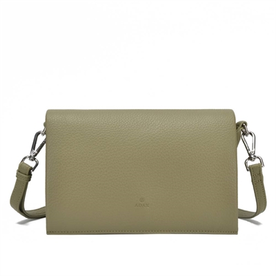Adax Hello I\'m Vegan, Skuldertaske Liv i oliven