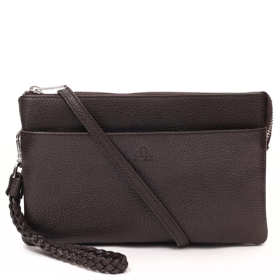 ADAX Cormorano Combi Clutch Silja | Mørkebrun